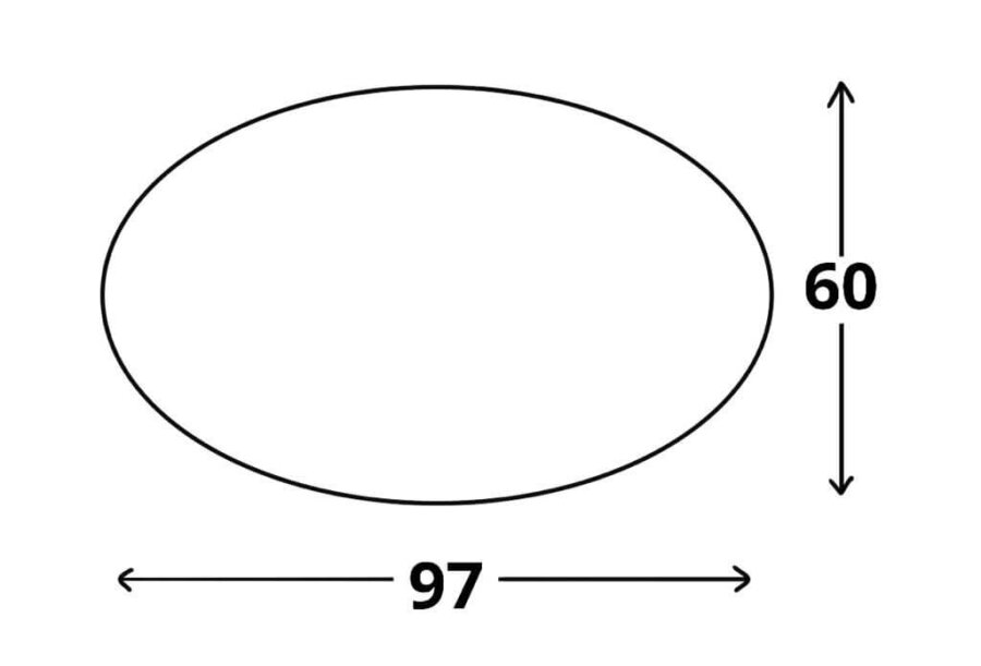 Espejo Ovalo - Imagen 2