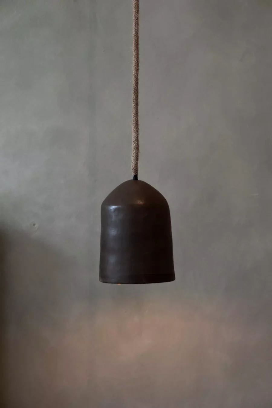 Lámpara Colgante de Barro
