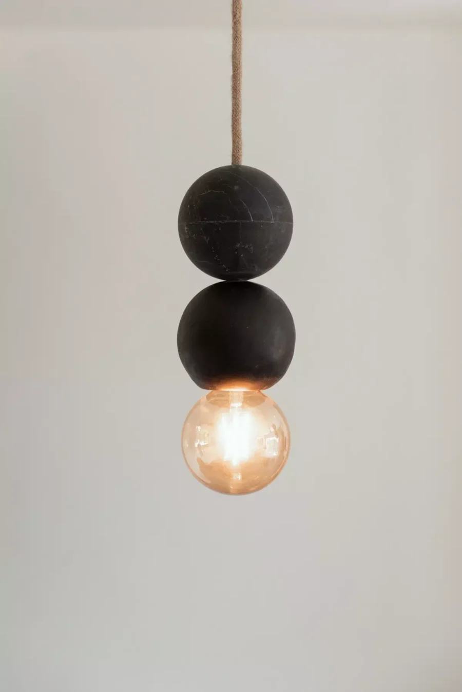 Lámpara Esfera Marmol