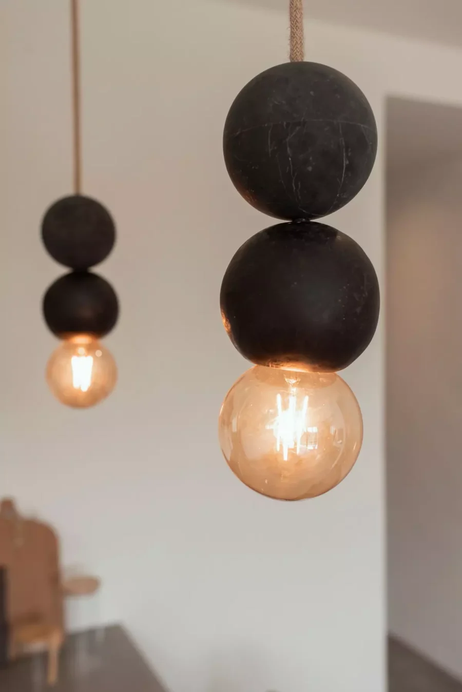 Lámpara Esfera Marmol - Imagen 3